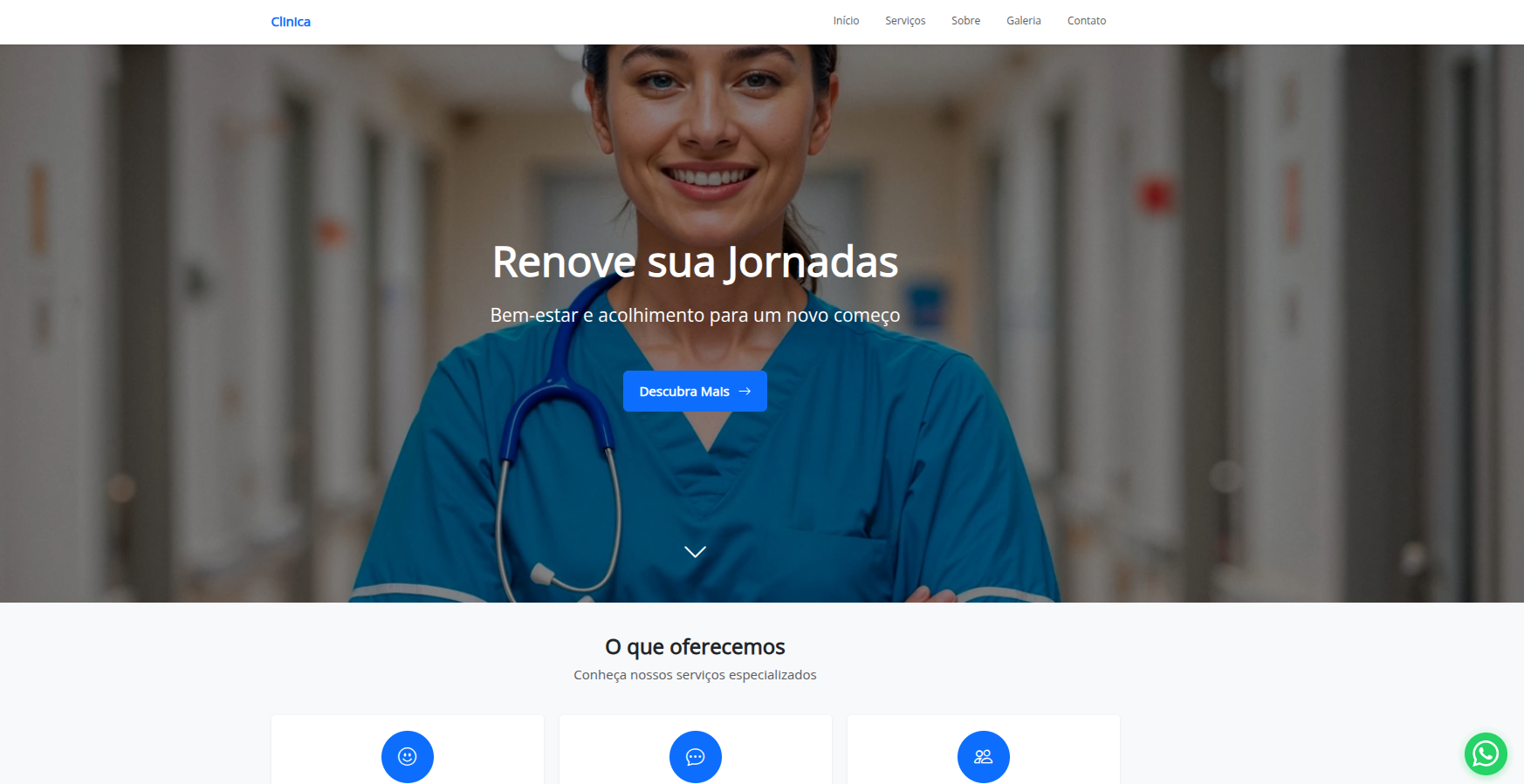 Template Clinica