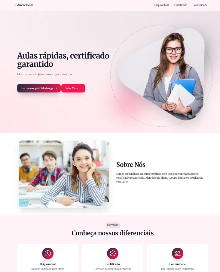 Pré-visualização: Educacional