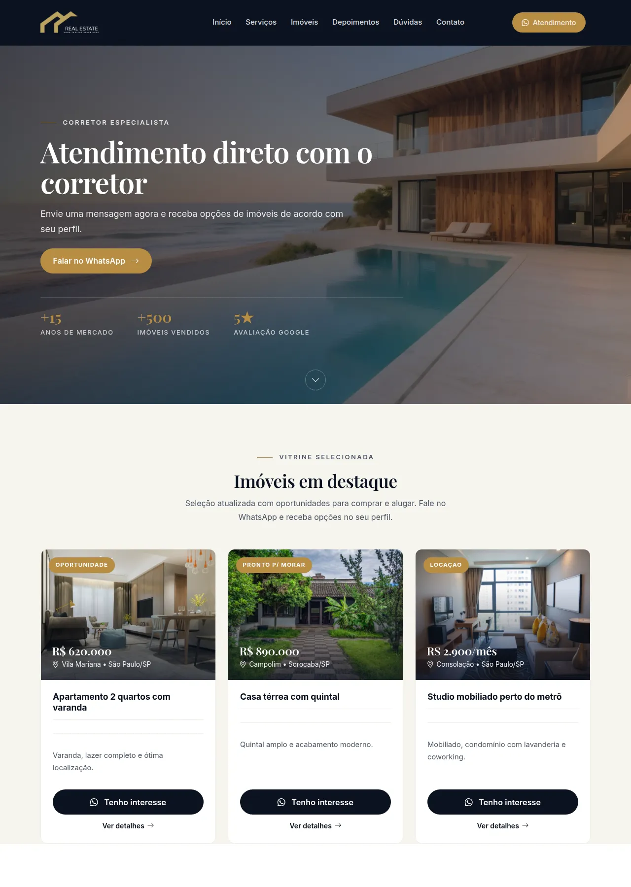 Pré-visualização: Corretor Pro