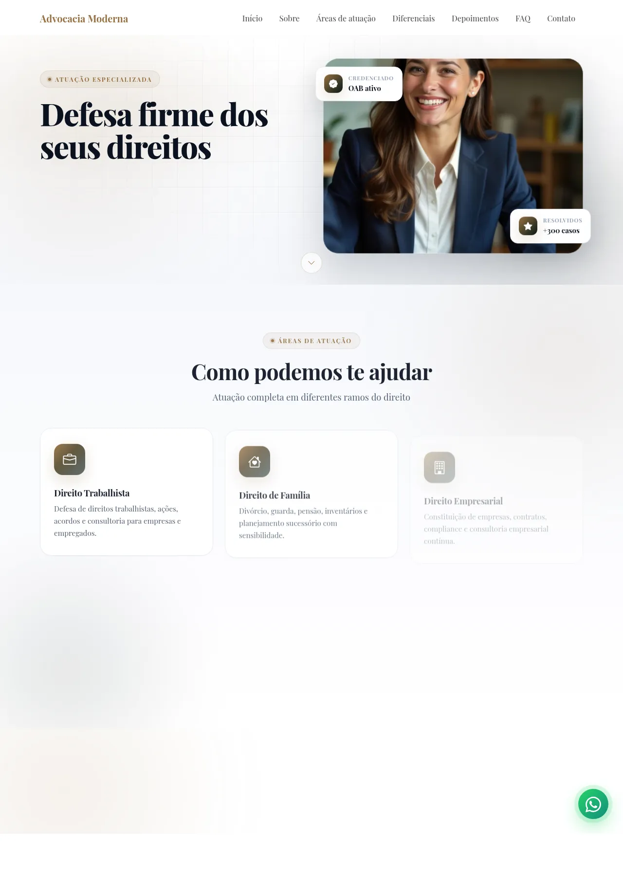 Pré-visualização: Advocacia Moderna