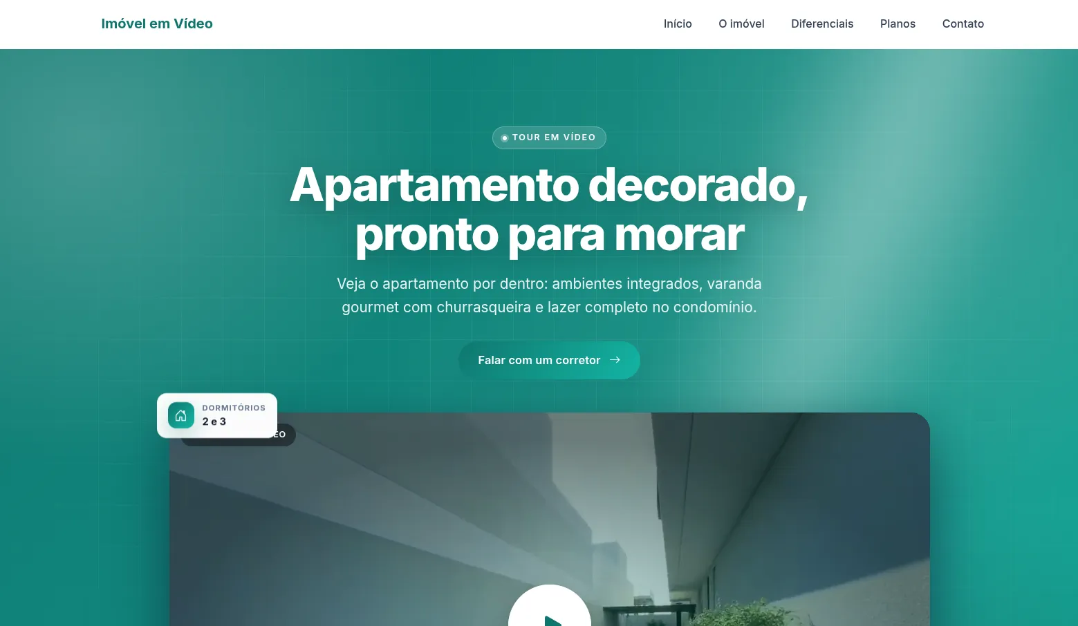 Pré-visualização: Imóvel em Vídeo