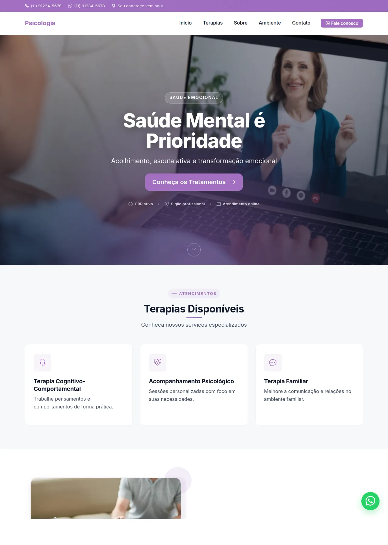Pré-visualização: Psicologia