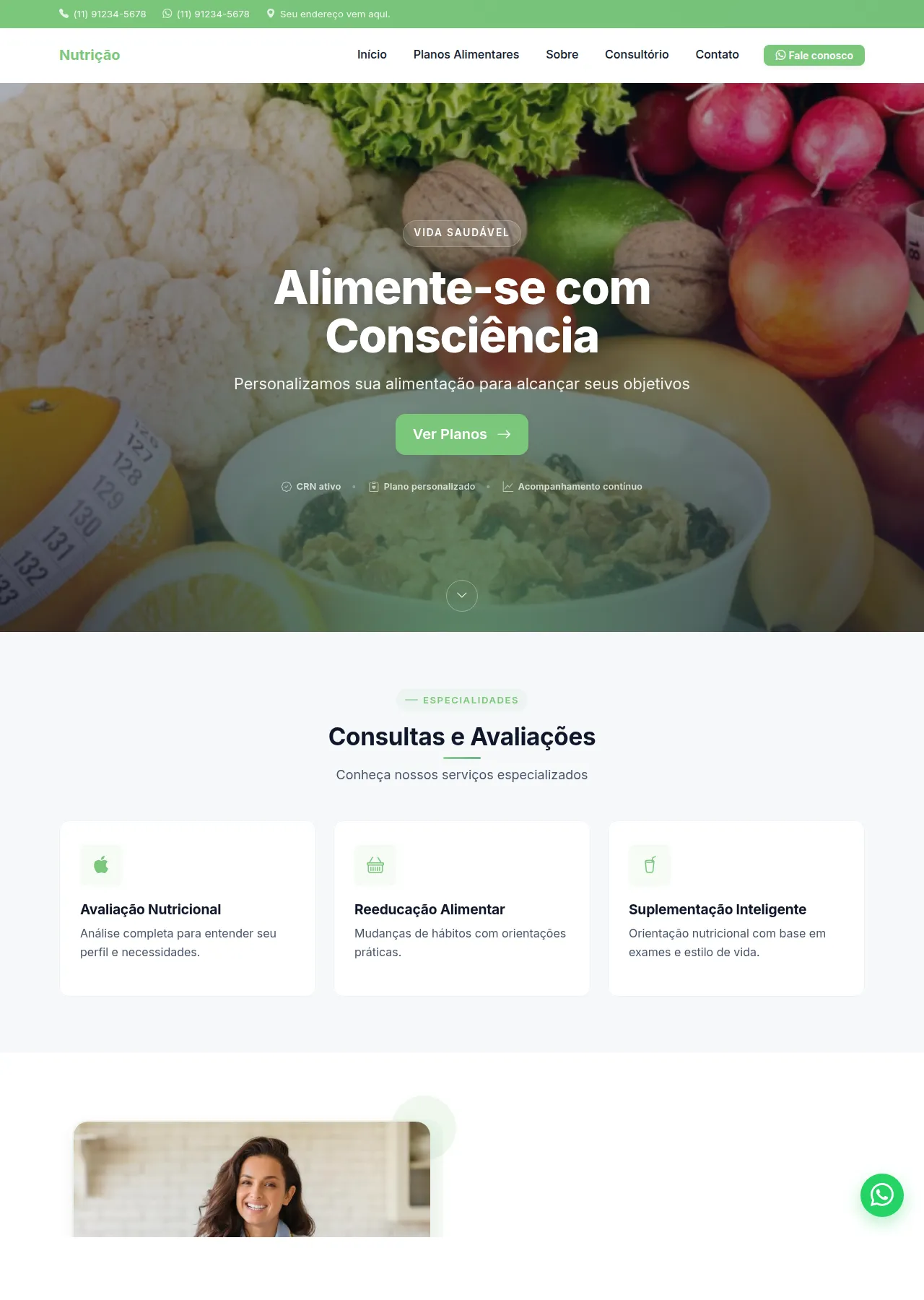 Pré-visualização: Nutrição